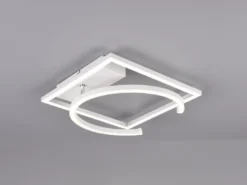 LED Deckenleuchte PIVOT Weiß - dimmbar, Breite 42cm