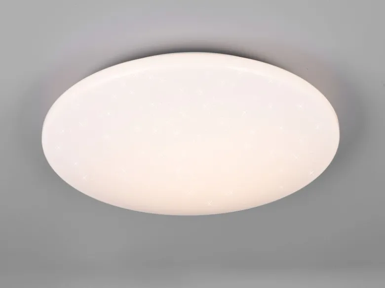 LED Deckenleuchte POLLUX IP44, Bewegungsmelder & Sternenhimmel, Ø37cm
