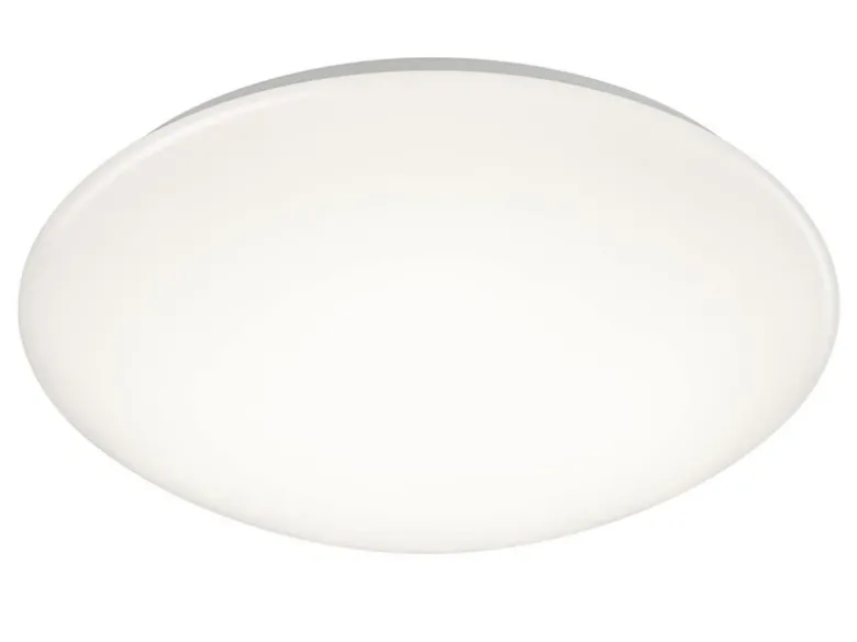 LED Deckenleuchte PUTZ Deckenschale rund Ø 37cm aus Kunststoff in Weiß IP44