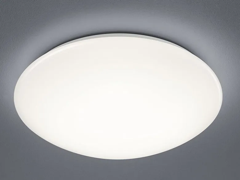 LED Deckenleuchte PUTZ Deckenschale rund Ø 37cm aus Kunststoff in Weiß IP44