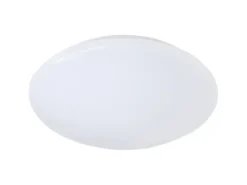 LED Deckenleuchte PUTZ II Deckenschale rund Ø 27cm aus Kunststoff in Weiß IP44