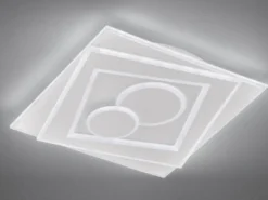 LED Deckenleuchte RATIO mit Tageslicht & Fernbedienung, Breite 50cm