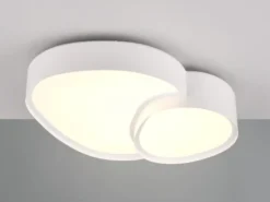 LED Deckenleuchte RISE mit Fernbedienung dimmbar Weiß, Breite 43,5cm