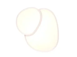 LED Deckenleuchte RISE mit Fernbedienung dimmbar Weiß, Breite 43,5cm