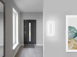 LED Deckenleuchte RIVA mit Fernbedienung & Tageslicht einstellbar, Breite 40cm