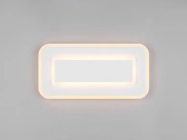 LED Deckenleuchte RIVA mit Fernbedienung & Tageslicht einstellbar, Breite 40cm