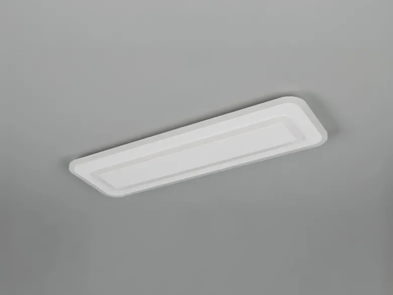 LED Deckenleuchte RIVA mit Fernbedienung & Tageslicht einstellbar, Breite 60cm