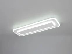 LED Deckenleuchte RIVA mit Fernbedienung & Tageslicht einstellbar, Breite 60cm