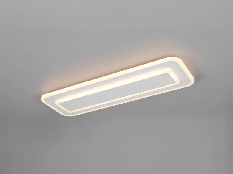 LED Deckenleuchte RIVA mit Fernbedienung & Tageslicht einstellbar, Breite 60cm