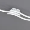 LED Deckenleuchte ROUTE Metall Weiß, Breite 56cm, Neutralweiß