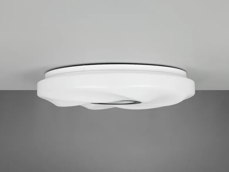 LED Deckenleuchte SANO dimmbar, mit Fernbedienung Tageslichtlampe Weiß Ø 39cm