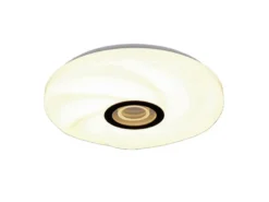 LED Deckenleuchte SANO dimmbar, mit Fernbedienung Tageslichtlampe Weiß Ø 39cm