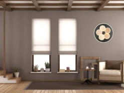 LED Deckenleuchte Schwarz Gold dimmbar mit Fernbedienung & Tageslicht Ø 49cm