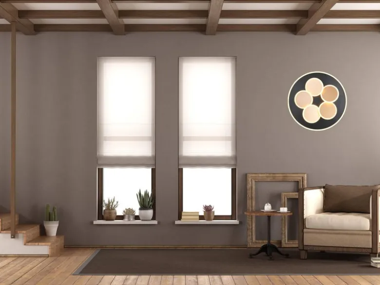 LED Deckenleuchte Schwarz Gold dimmbar mit Fernbedienung & Tageslicht Ø 49cm