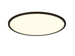 LED Deckenleuchte SCOTT Schwarz, dimmbar & Lichtfarbe einstellbar, Ø 50cm