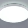 LED Deckenleuchte SLOPE flach mit Fernbedienung, dimmbar, Weiß, Ø 49cm