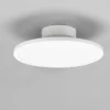 LED Deckenleuchte TRAY einflammig schwenkbar dimmbar Weiß, Ø 40cm