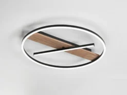 LED Deckenleuchte und Wandleuchte AZIMUTH 3 Lichtfarben einstellbar, Ø 40cm
