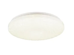 LED Deckenleuchte VEGA Weiß Sternenhimmel Effekt, Ø 33cm