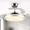 LED Deckenleuchte VOLDA mit Ventilator und Fernbedienung Ø 49cm - max. 106cm