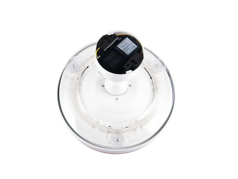 LED Deckenleuchte VOLDA mit Ventilator und Fernbedienung Ø 49cm - max. 106cm