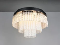 LED Deckenleuchte VONO mit Fernbedienung, RGB & 3 Lichttemperaturen, Ø 40cm