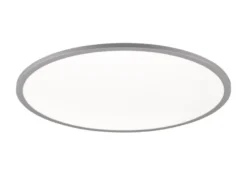 LED Deckenleuchte YUMA flach mit Fernbedienung, 3 Lichtfarben & RGB, Ø 60cm