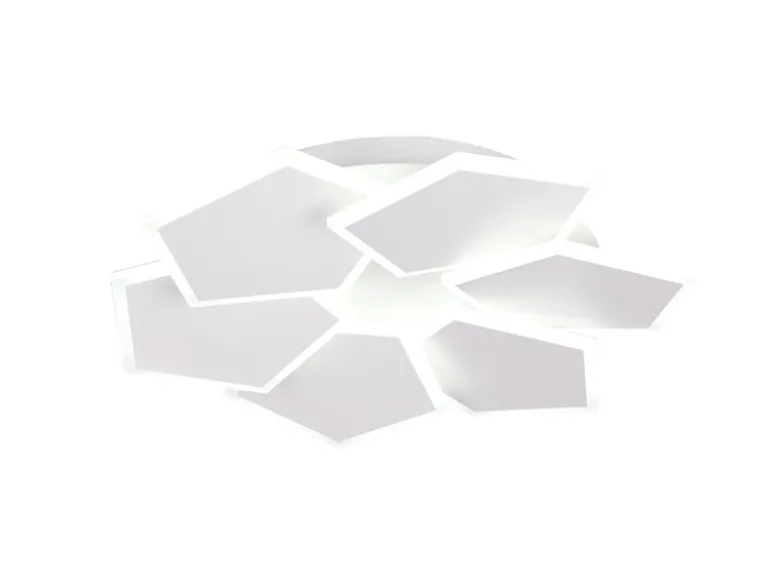 LED Deckenleuchte ZAYA mit Fernbedienung & 3 Lichtfarben, Weiß Ø 50,5cm