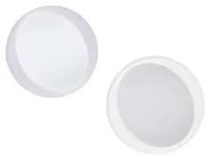 LED Deckenleuchte ZETA Grau mit Fernbedienung dimmbar & Tageslicht Ø 48cm