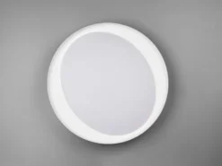 LED Deckenleuchte ZETA Grau mit Fernbedienung dimmbar & Tageslicht Ø 48cm