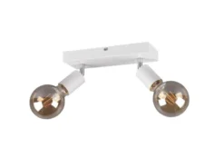 LED Deckenstrahler Balken 2-flammig Weiß dimmbar, Breite 26cm