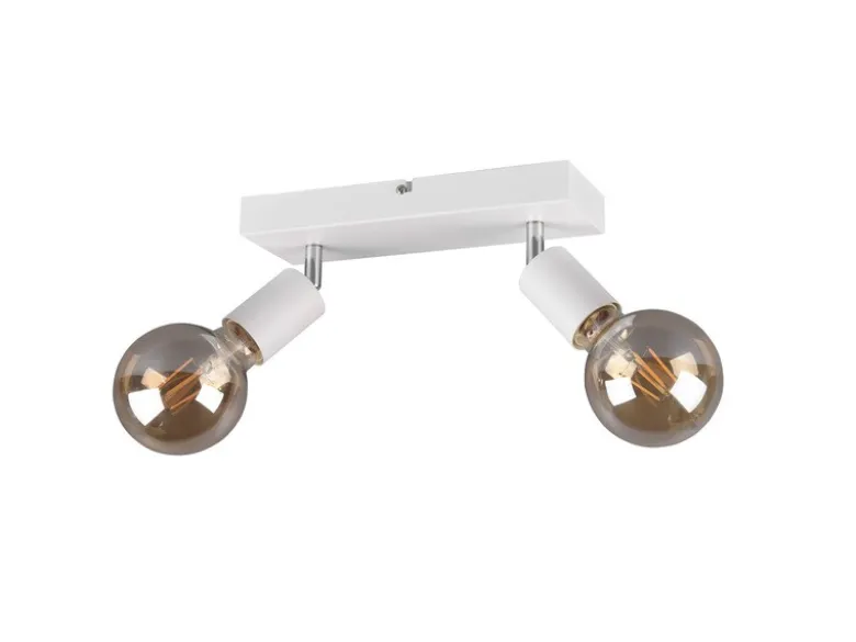 LED Deckenstrahler Balken 2-flammig Weiß dimmbar, Breite 26cm