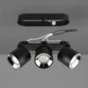 LED Deckenstrahler Schwarz 3 Spots schwenkbar dimmbar, Breite 27cm