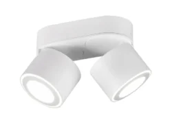 LED Deckenstrahler TAURUS 2-flammig Weiß, Breite 18cm