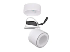 LED Deckenstrahler TAURUS 1-flammig Weiß, Ø 8,7cm