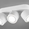 LED Deckenstrahler TAURUS 3-flammig Weiß, Breite 27,3cm