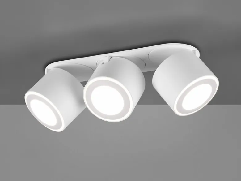 LED Deckenstrahler TAURUS 3-flammig Weiß, Breite 27,3cm