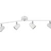 LED Deckenstrahler TOULOUSE Weiß 4-flammig, Arme schwenkbar, Breite 78cm