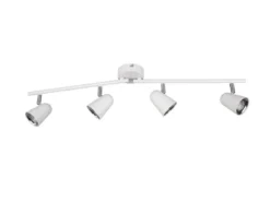 LED Deckenstrahler TOULOUSE Weiß 4-flammig, Arme schwenkbar, Breite 78cm