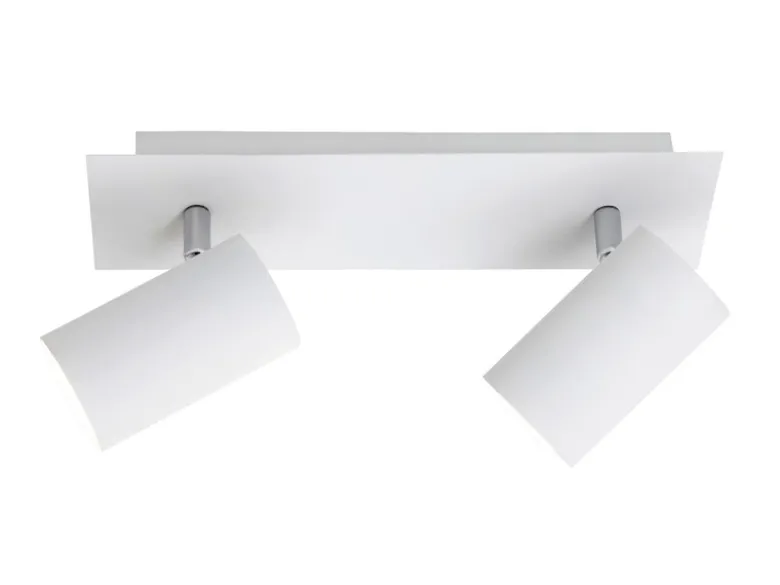 LED Deckenstrahler Weiß 2-flammig, Breite 30cm