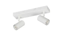 LED Deckenstrahler Weiß 2-flammig, Breite 26cm