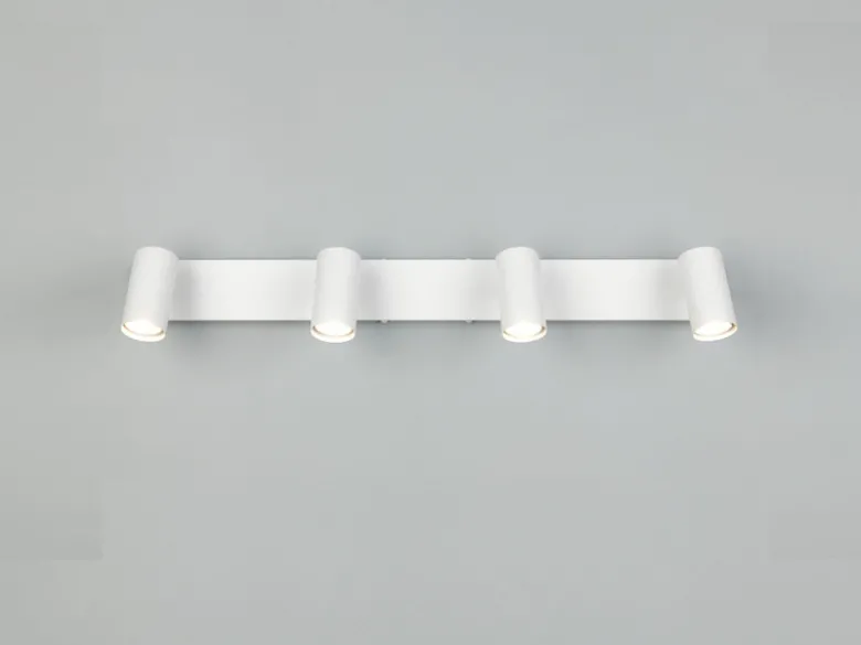 LED Deckenstrahler Weiß 4-flammig, Breite 56cm