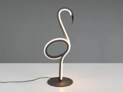 LED Deko Tischlampe INGO Schwarz mit Schnurschalter, Höhe 35cm