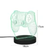LED Designer Tischlampe JOY klein mit RGB Farbwechsel, Höhe 17cm