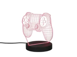LED Designer Tischlampe JOY klein mit RGB Farbwechsel, Höhe 17cm