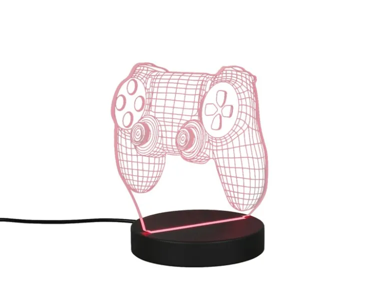 LED Designer Tischlampe JOY klein mit RGB Farbwechsel, Höhe 17cm