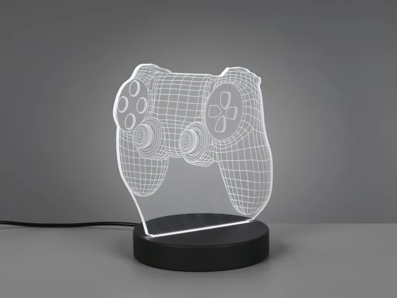 LED Designer Tischlampe JOY klein mit RGB Farbwechsel, Höhe 17cm
