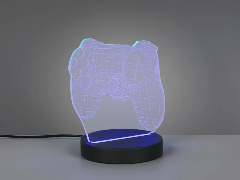 LED Designer Tischlampe JOY klein mit RGB Farbwechsel, Höhe 17cm