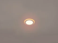 LED Einbaustrahler ARGUS Weiß mit Fernbedienung dimmbar & RGBW, Ø 8cm