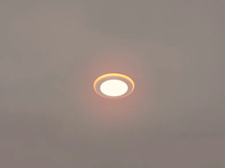 LED Einbaustrahler ARGUS Weiß mit Fernbedienung dimmbar & RGBW, Ø 8cm